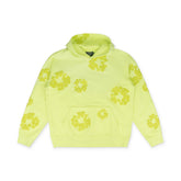 Denim Tears Neon Green Mono Wreath Hoodie