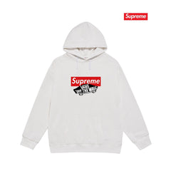 Supreme × Vans “Off The Wall” Hoodie – White