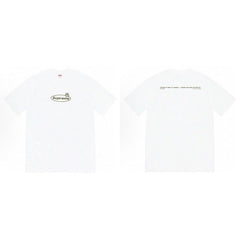 Supreme Oval Rose Logo Tee – White
