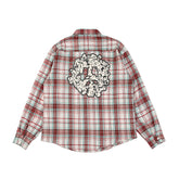 Denim Tears Shirt Plaid Long Sleeve Shirt