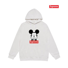 Supreme Mickey Hoodie – White