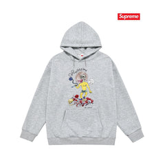 Supreme × Daniel Johnston Hoodie – Grey