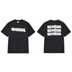 Supreme Bubble Graffiti Logo Tee – Black