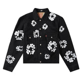 Denim Tears Black Denim Trucker Jacket