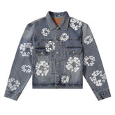 Denim Tears All‑Over Floral Print Streetwear Jacket