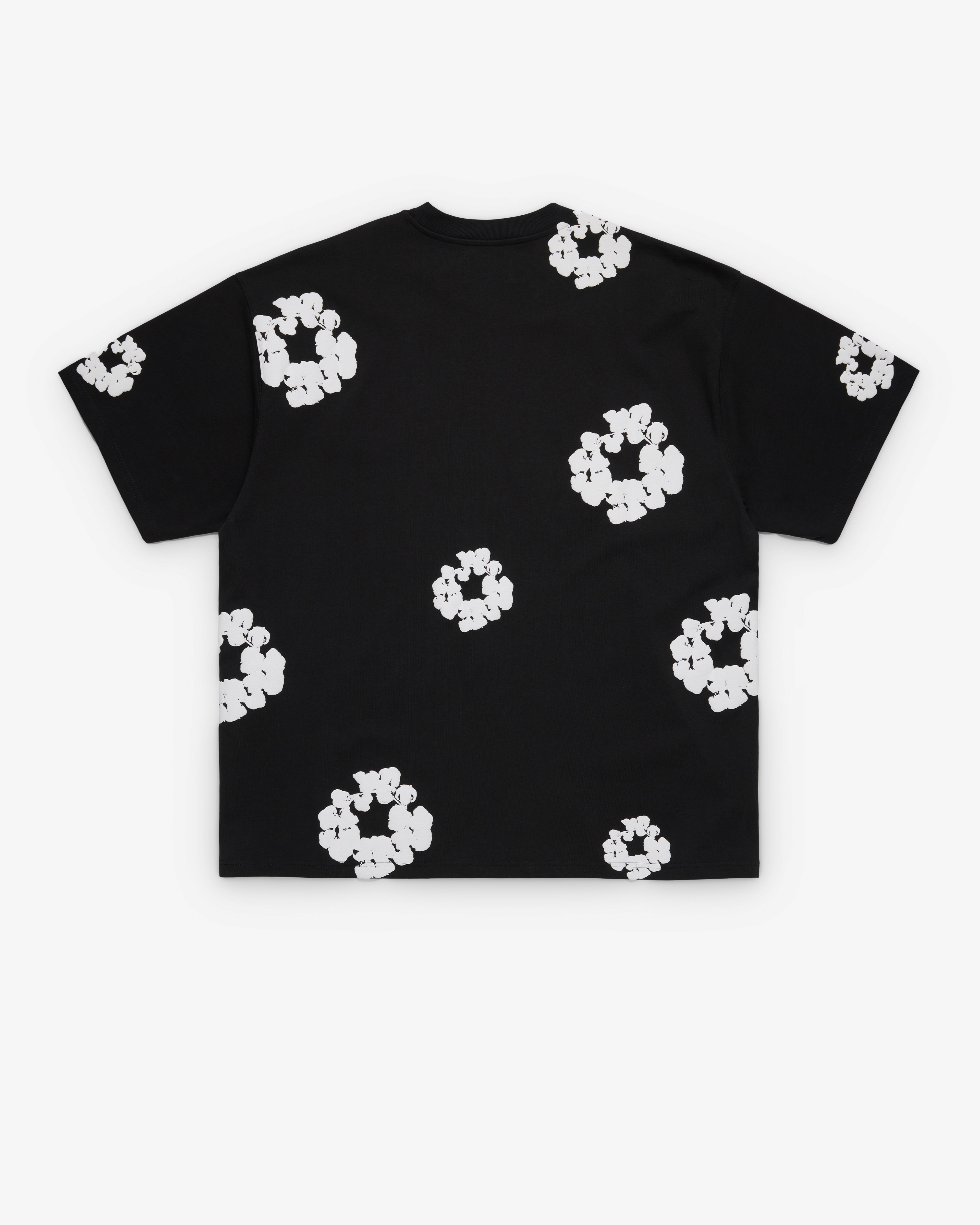 Denim Tears - Men's Cotton Wreath Tall Tee - (Black)