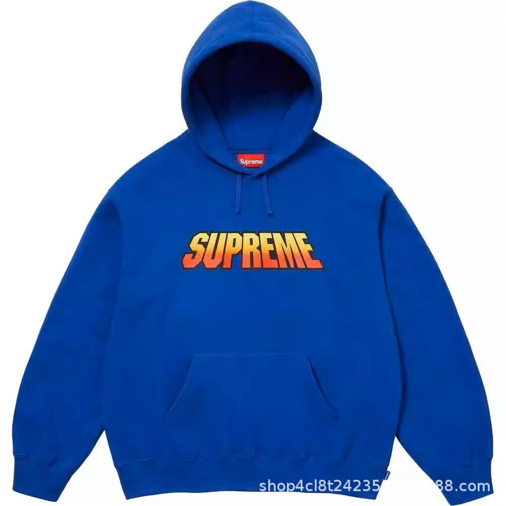 Supreme Flame Logo Hoodie