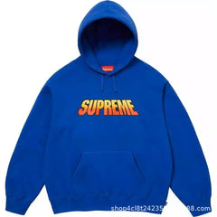 Supreme Flame Logo Hoodie