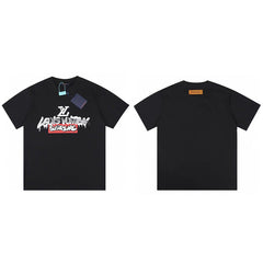 Supreme × Louis Vuitton Graffiti Tee – Black