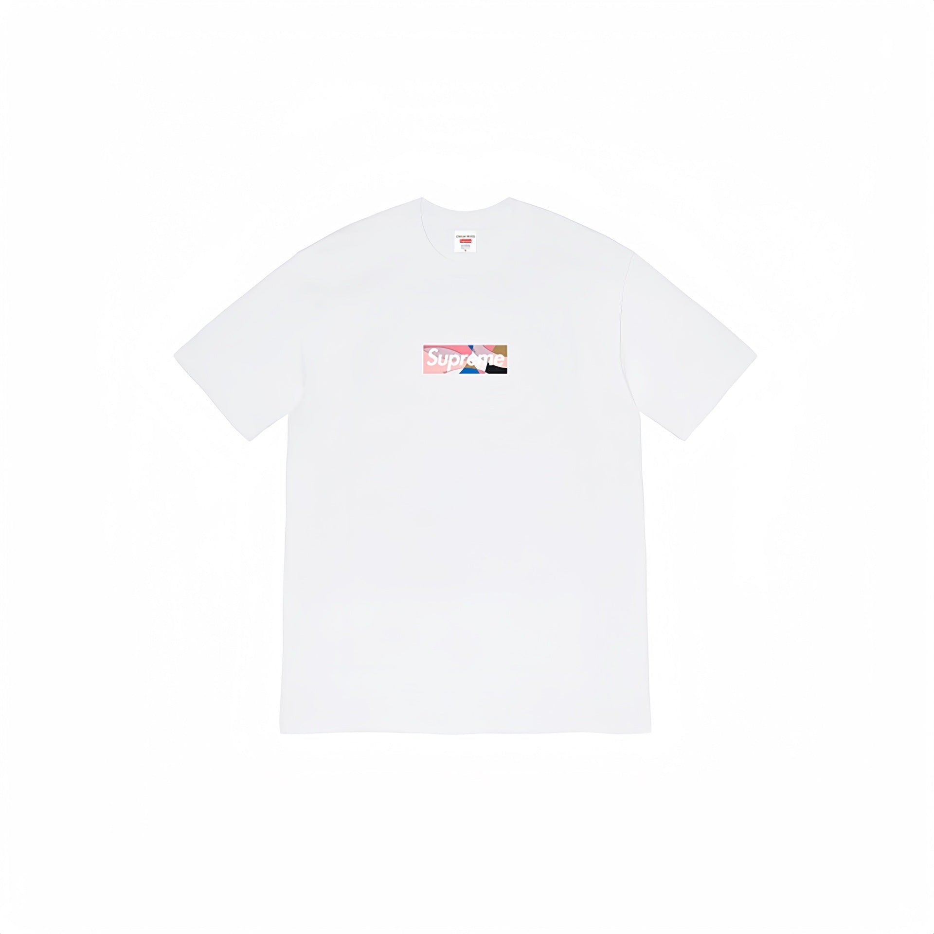 Supreme Geo Camo Box Logo Tee