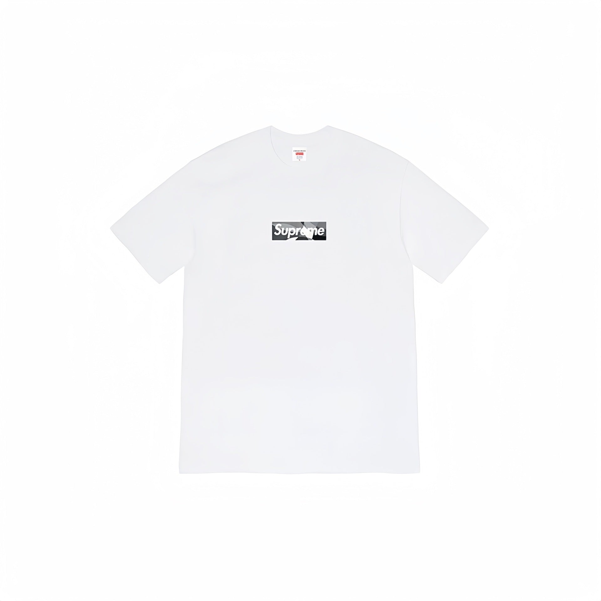 Supreme Geo Camo Box Logo Tee
