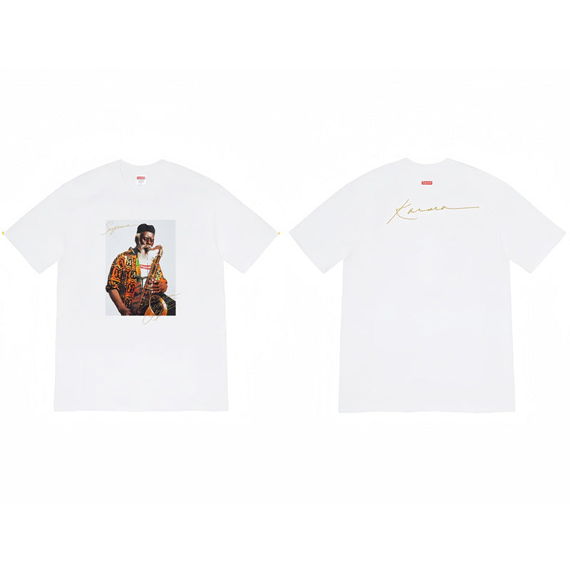 Supreme × Pharoah Sanders Graphic Tee – White