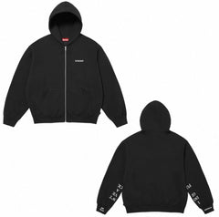 Supreme “I Don’t Give A F**k” Zip-Up Hoodie – Black