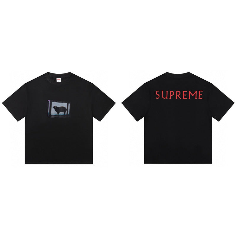 Supreme Black Sheep Photo Tee – Black