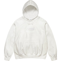 Supreme Tonal BOX Logo Hoodie – White