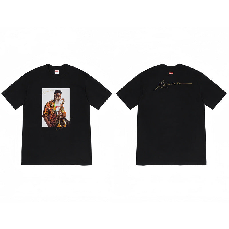 Supreme × Pharoah Sanders Graphic Tee – Black