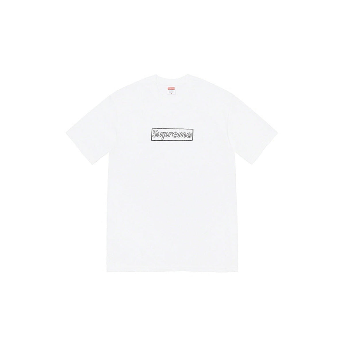 Supreme x KAWS Chalk Logo Tee