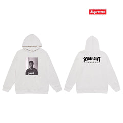 Supreme × Thrasher Hoodie – White