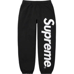 Supreme Spellout Logo Sweatpants – Black