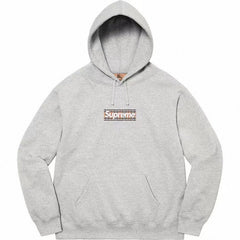 Supreme x Burberry Box Logo Hooded Sweatshirt