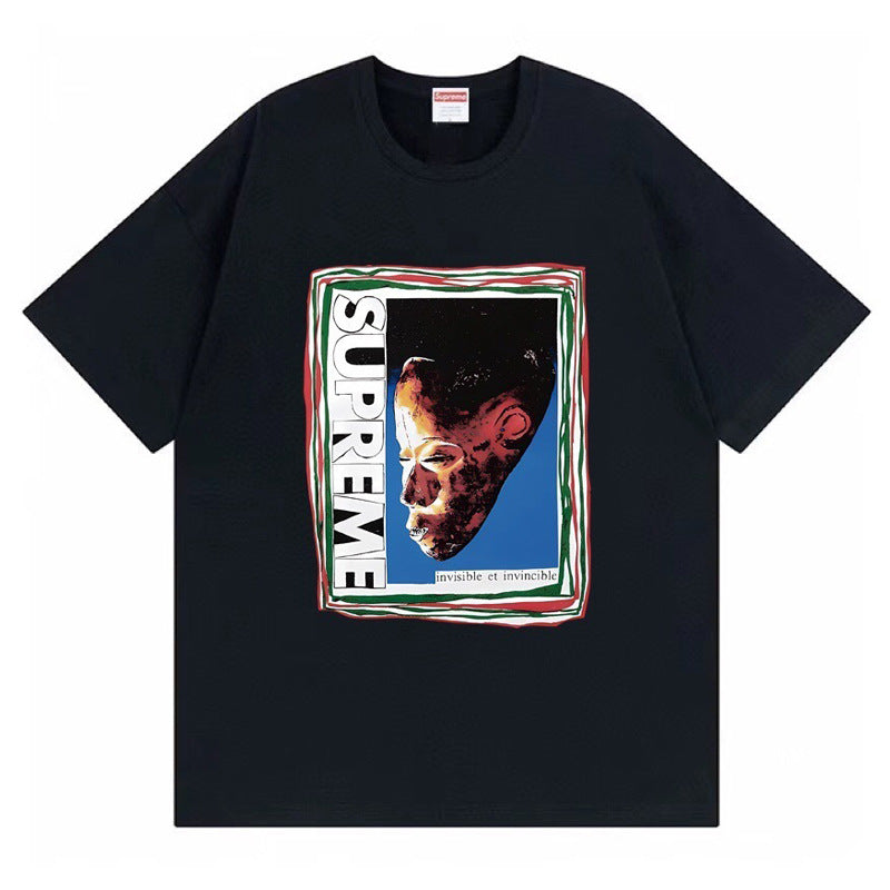 Supreme Anime Girl Tee – Black