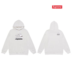 Supreme × The North Face Metallic Logo Hoodie – White