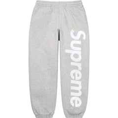 Supreme Spellout Logo Sweatpants – Grey